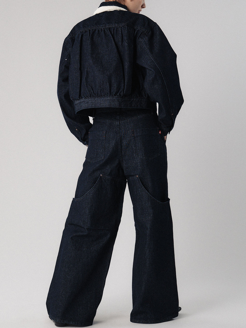 DOUBLE KNEE EXL DENIM