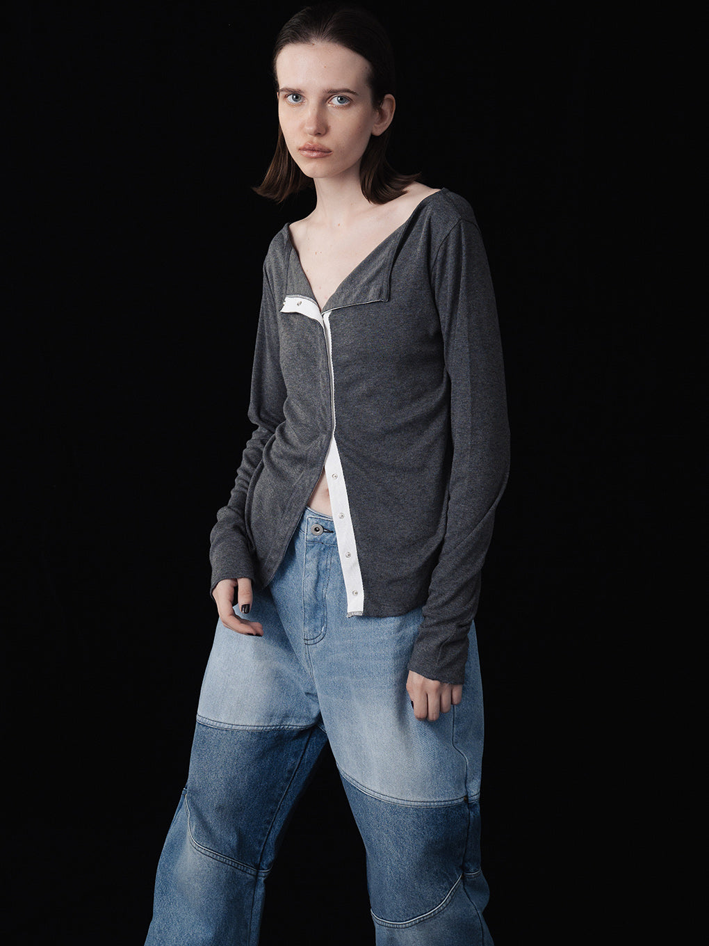 SEAM BOOT CUT E37 DENIM