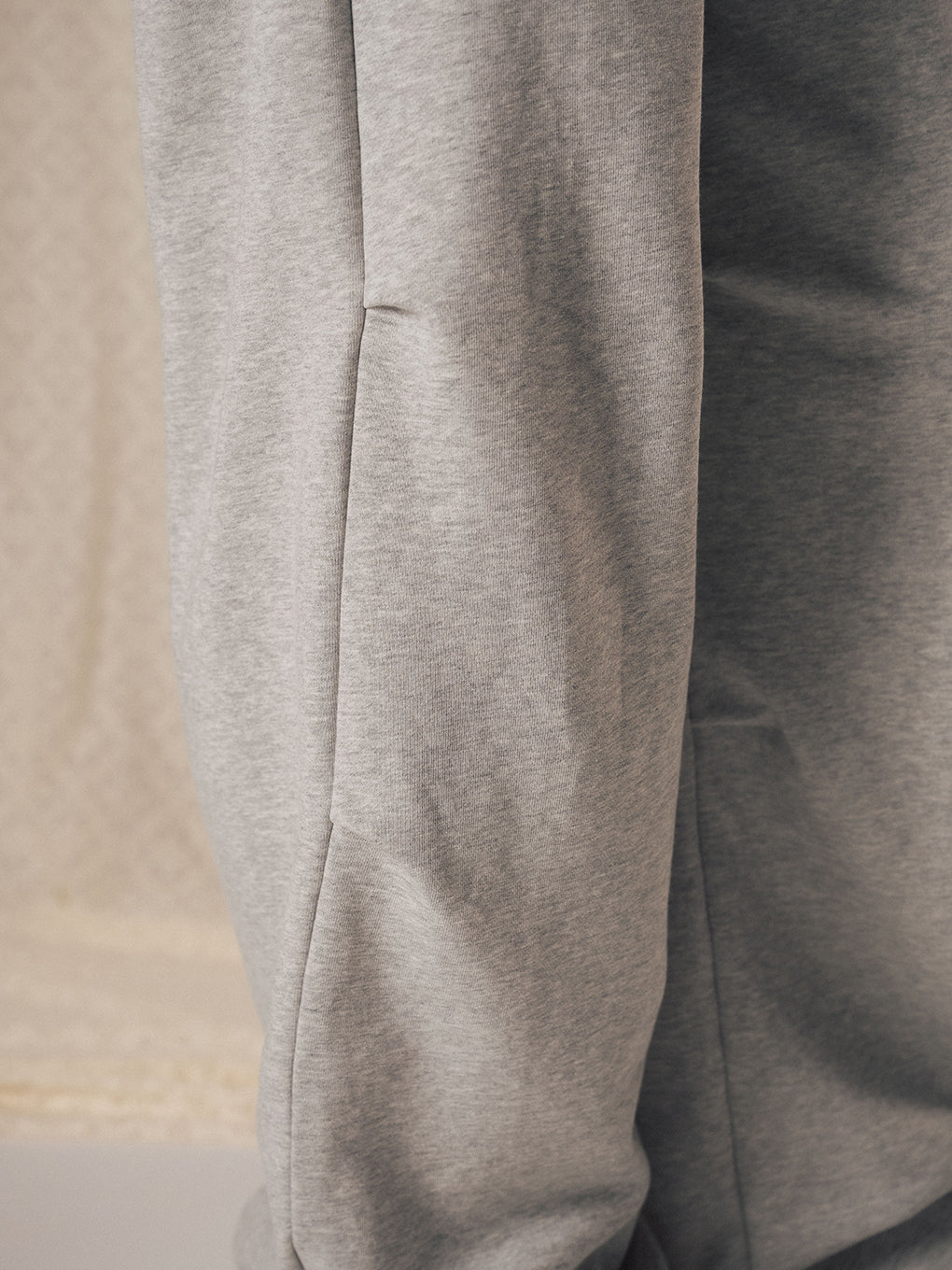 FRENCH TERRY WIDE PANTS