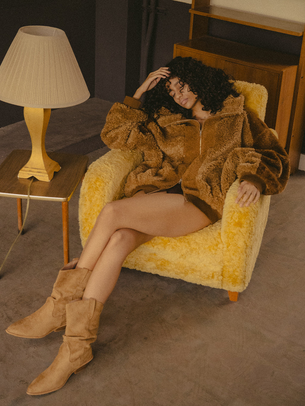 MULTIPLY FUR BLOUSON