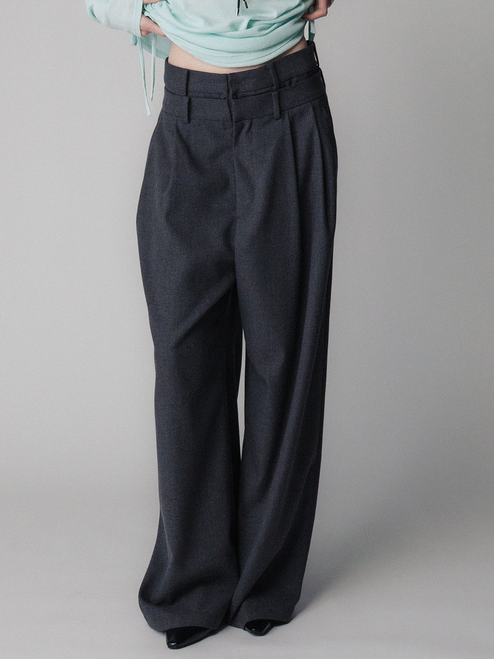 DOUBLE WAIST PANTS