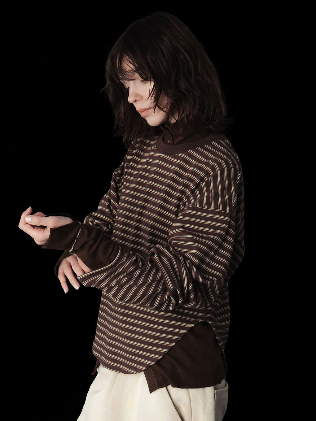 WARM BORDER LS TEE