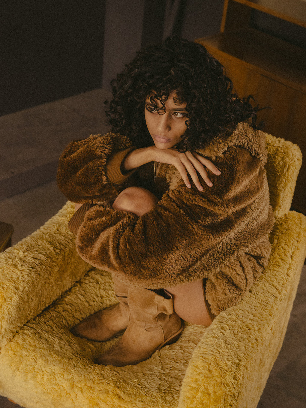 MULTIPLY FUR BLOUSON