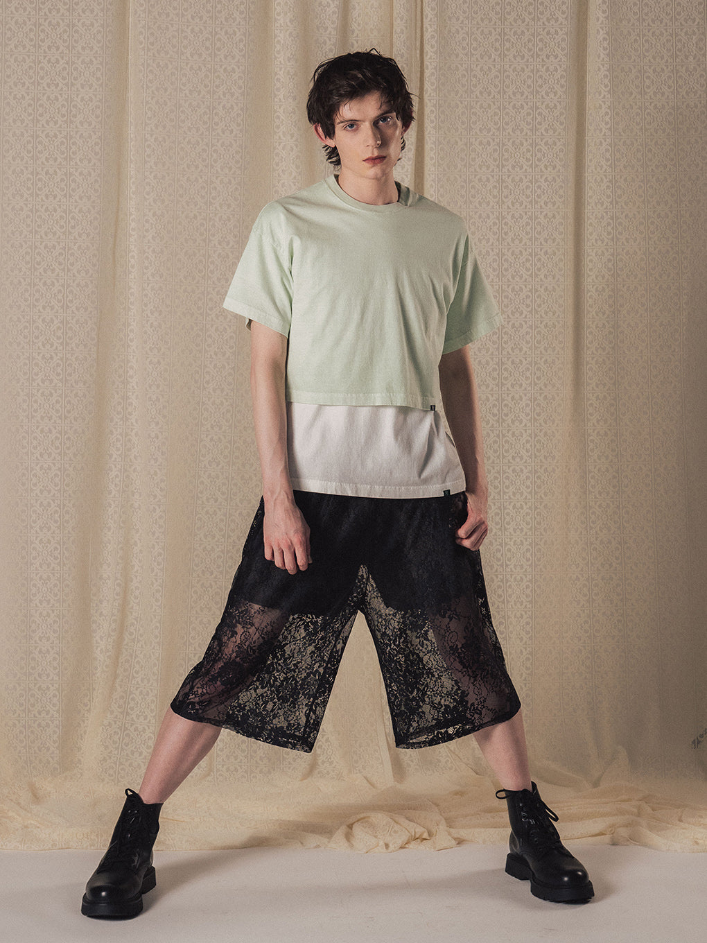 PIGMENT UNIVERSAL CROPEED TEE