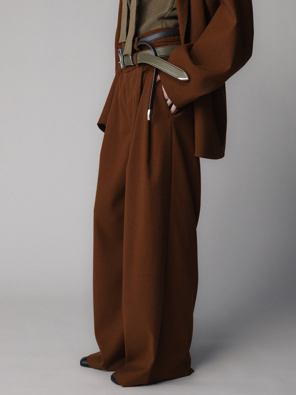 DOUBLE WAIST PANTS