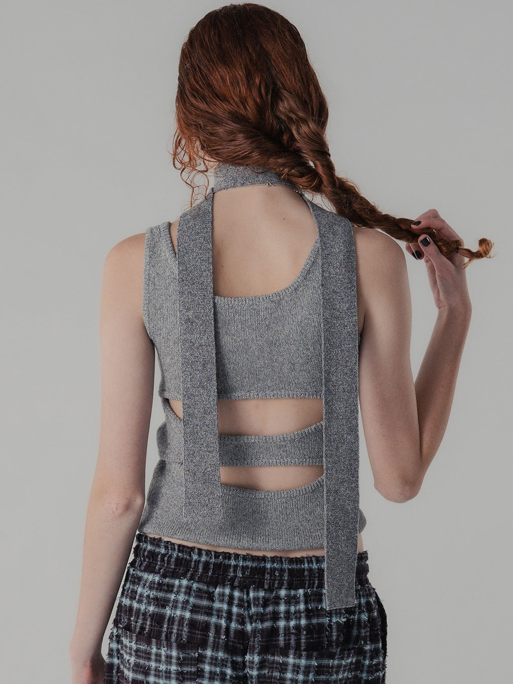 TIE WITH KNIT TANK