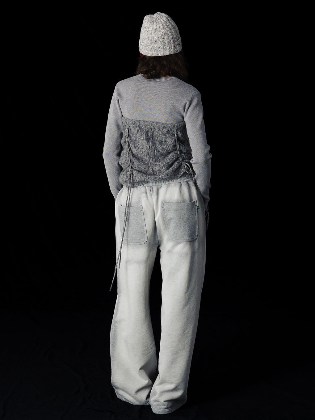 BLEACH DYE SWEAT PANTS