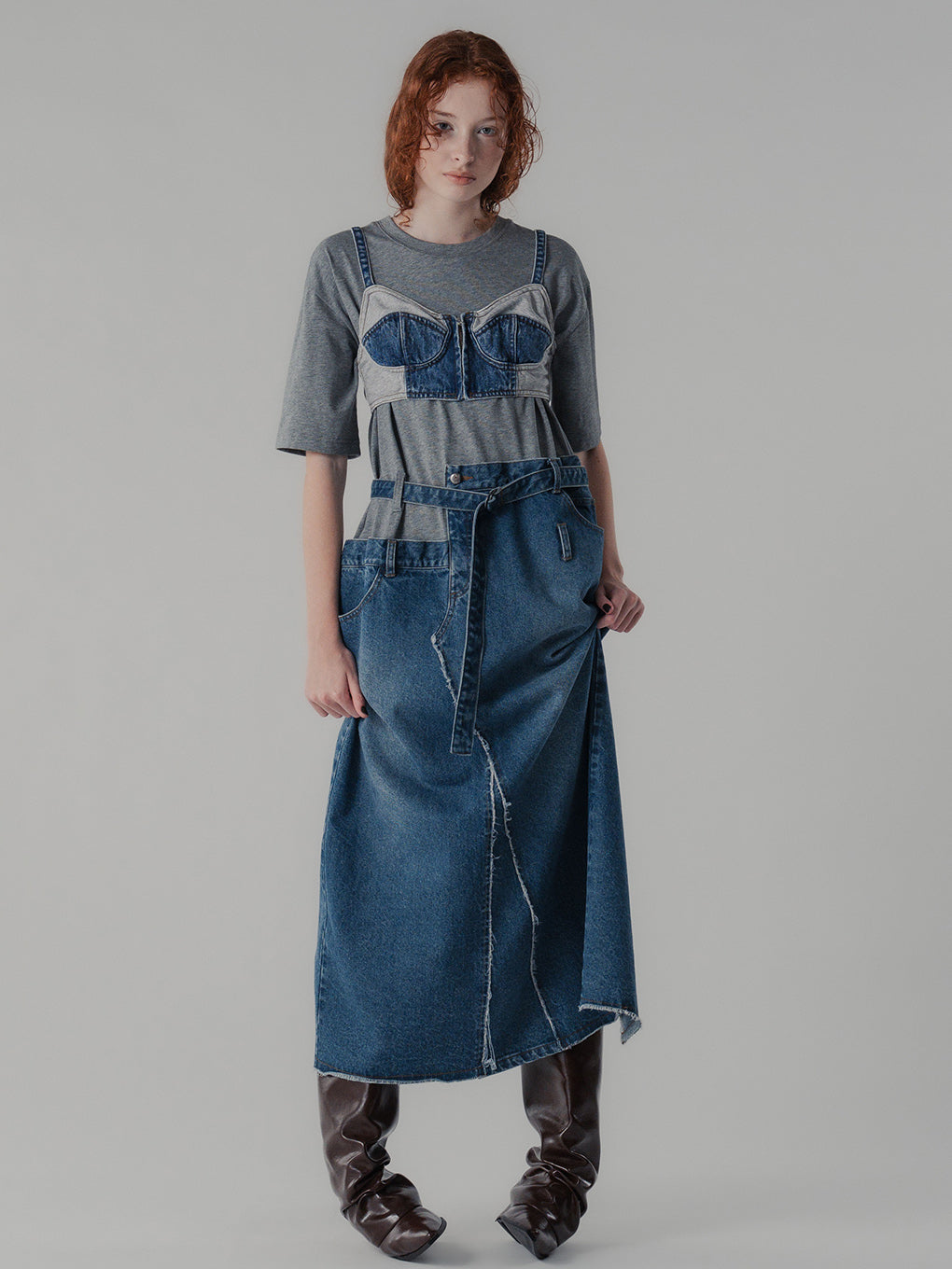 FRENCHTERRY DENIM OP