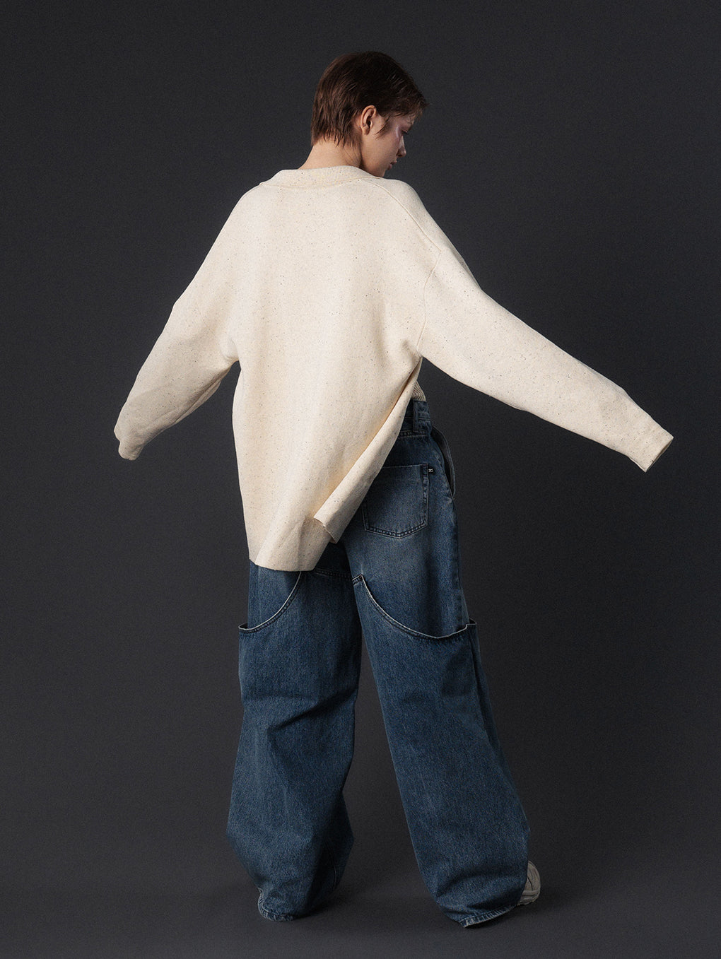 NEP KNIT OVER SHIRT