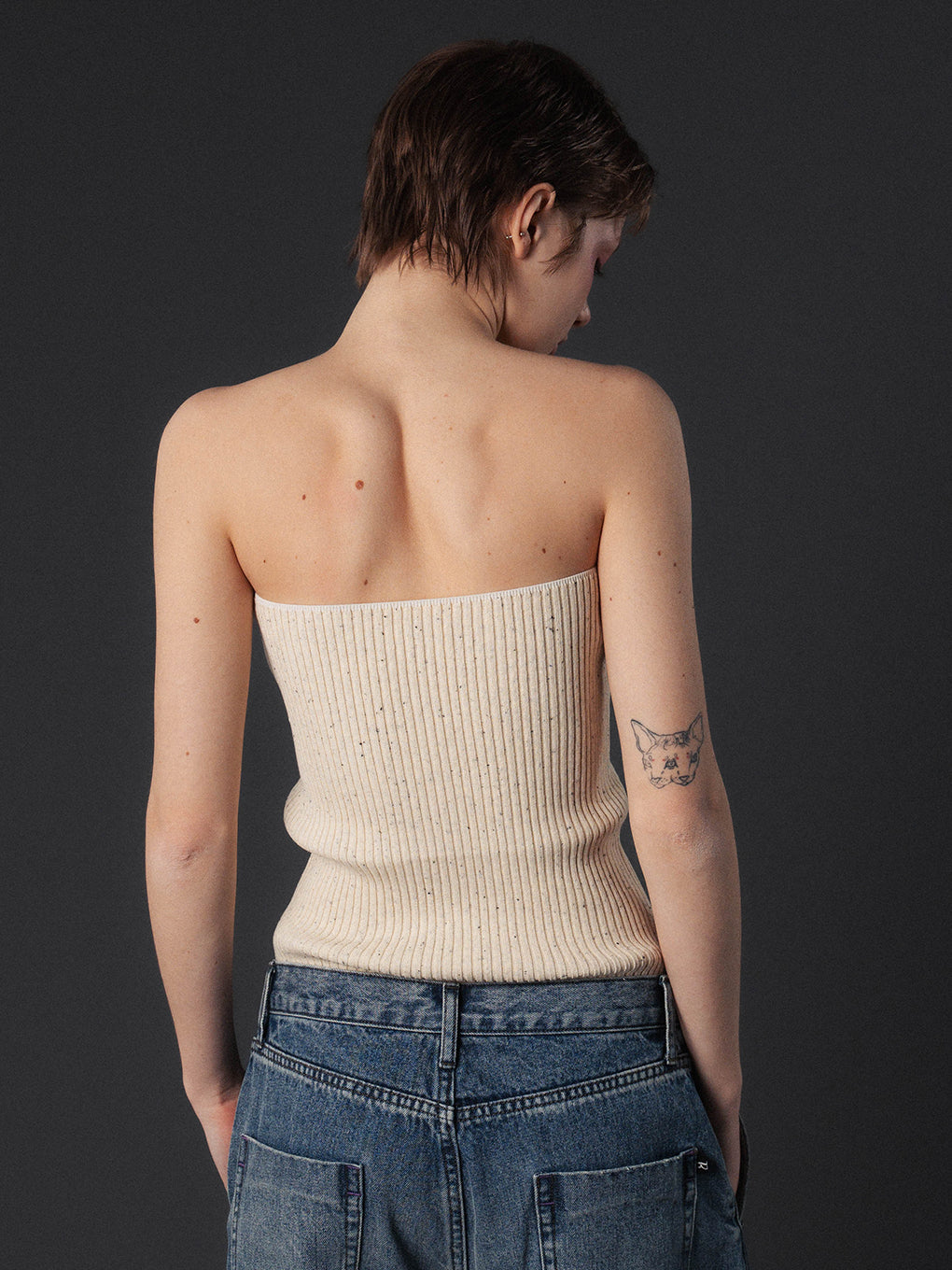 NEP KNIT TUBE TOP
