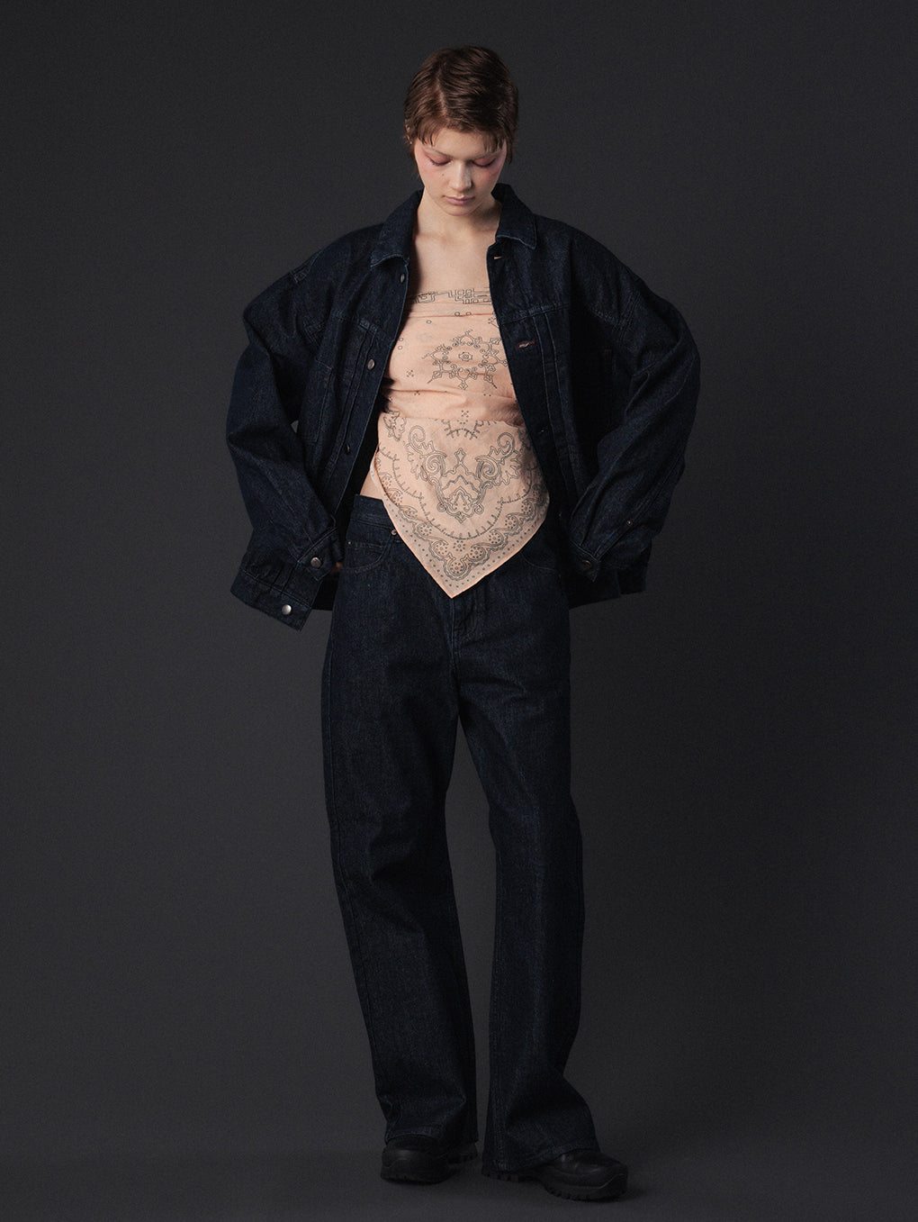 PAGE2026 #3 TASSEL BANDANNA