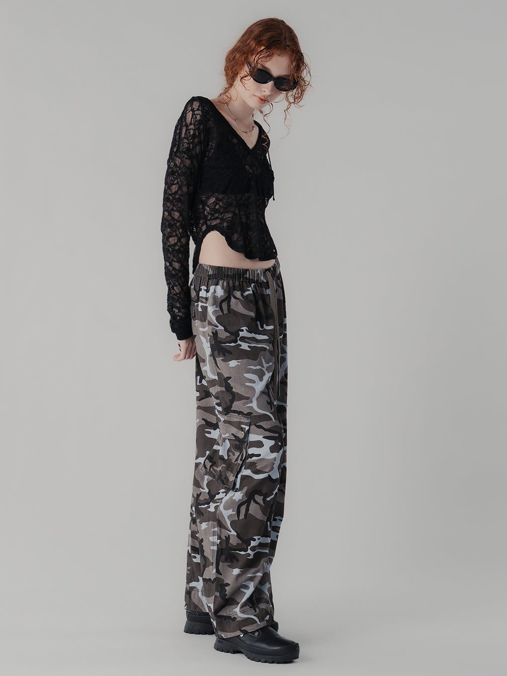 CAMOUFLAGE CAGO PANTS