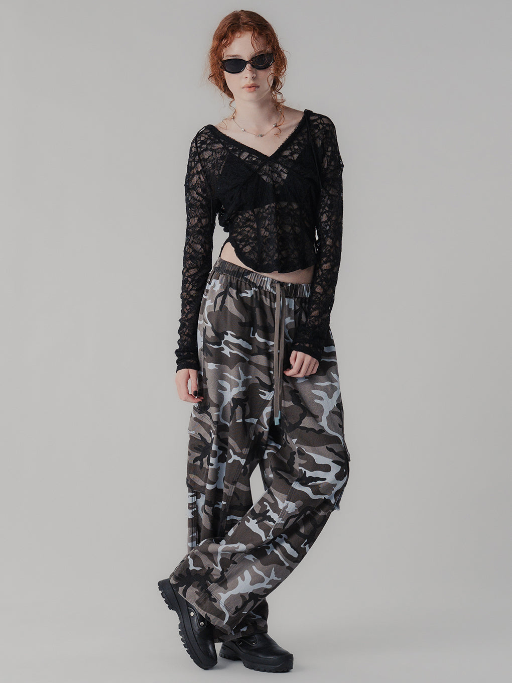 CAMOUFLAGE CAGO PANTS