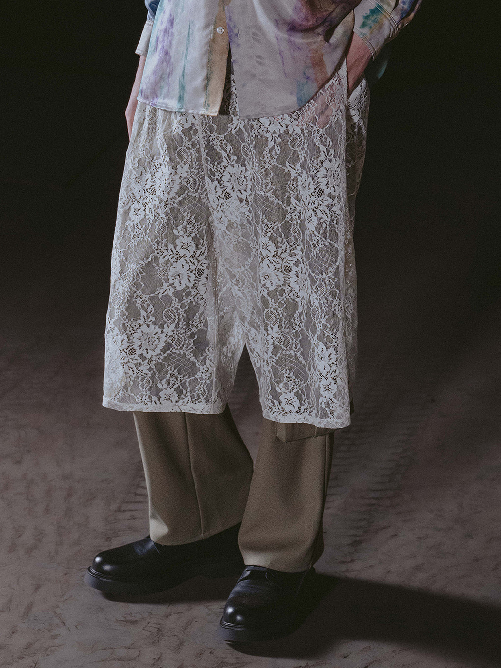 LOW WAIST CARGO PANTS