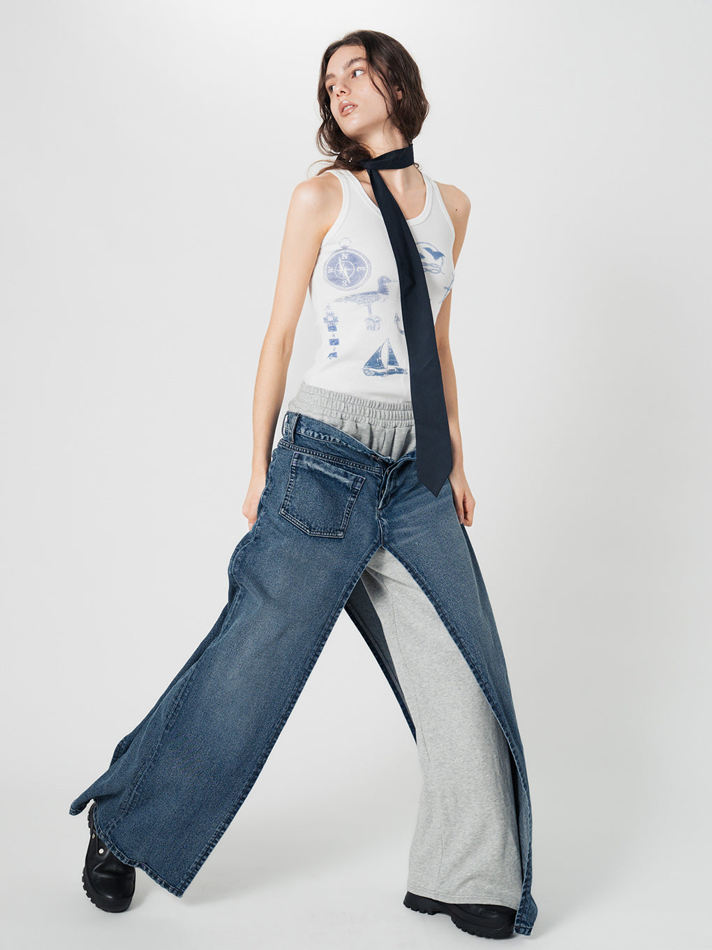FRENCH TERRY E69 DENIM