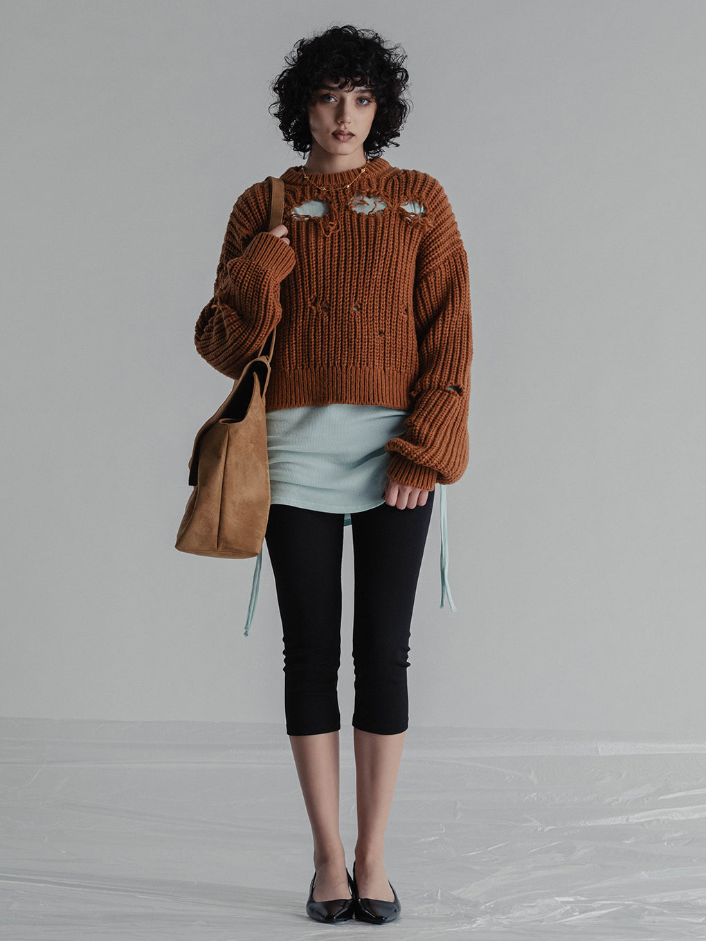 BOROBORO KNIT PULLOVER