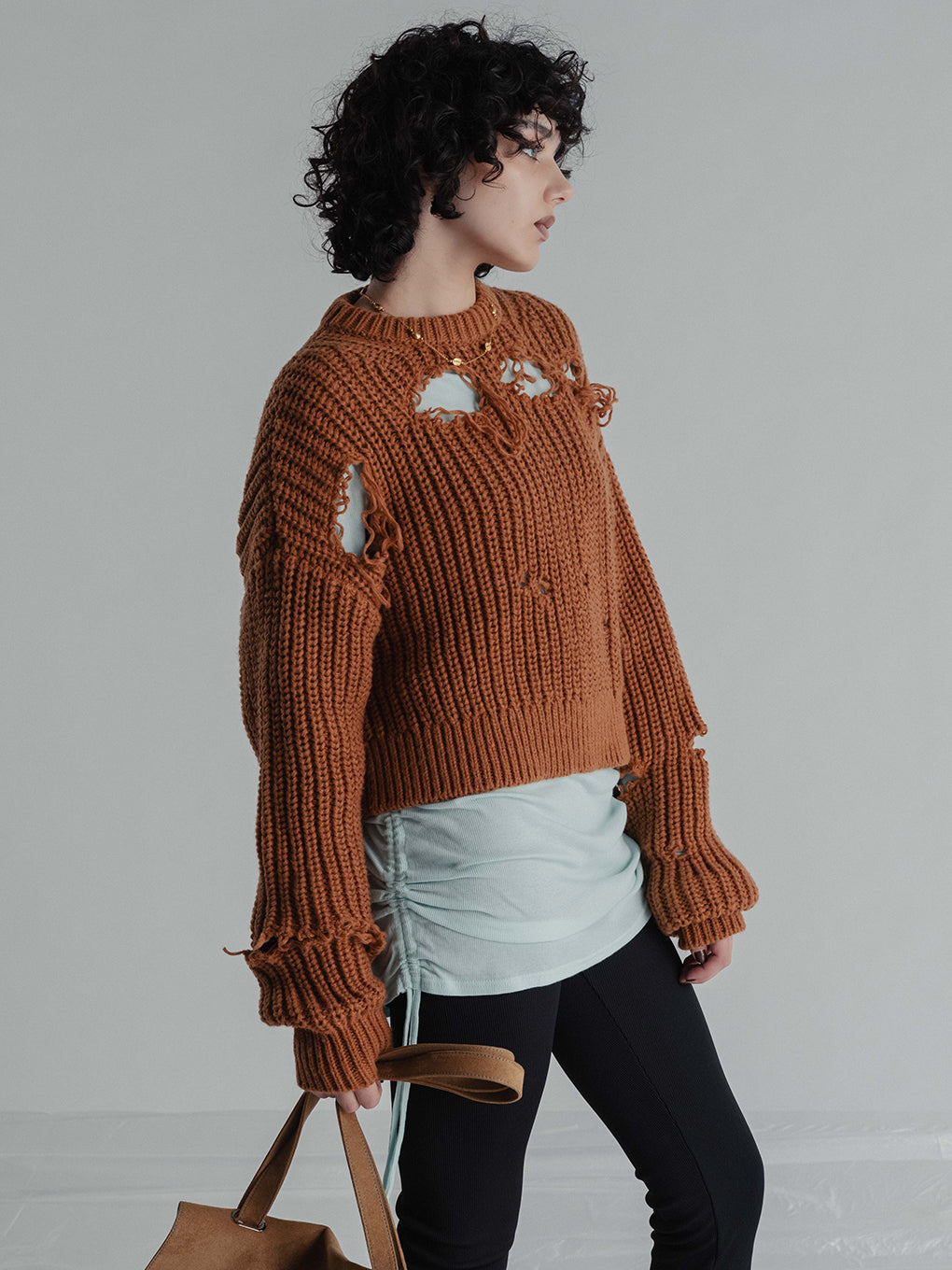 BOROBORO KNIT PULLOVER