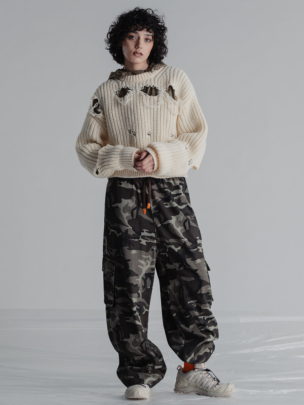 BOROBORO KNIT PULLOVER