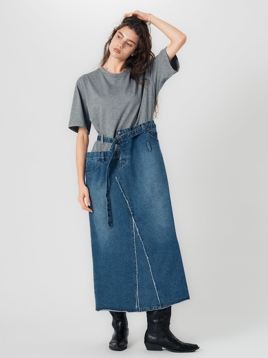 FRENCHTERRY DENIM OP