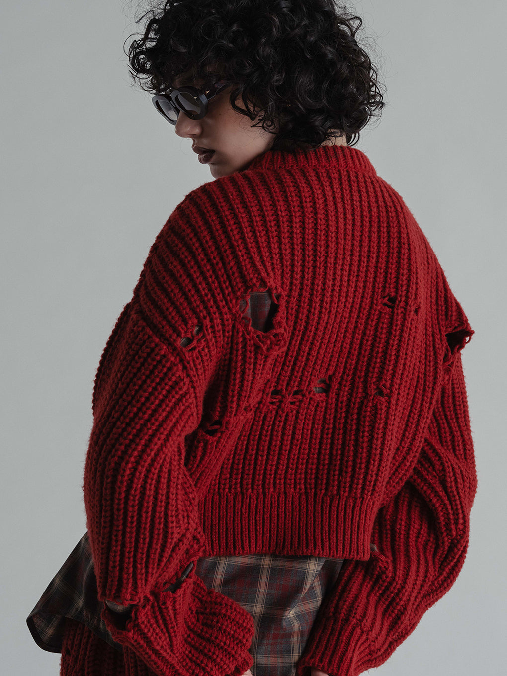 BOROBORO KNIT PULLOVER