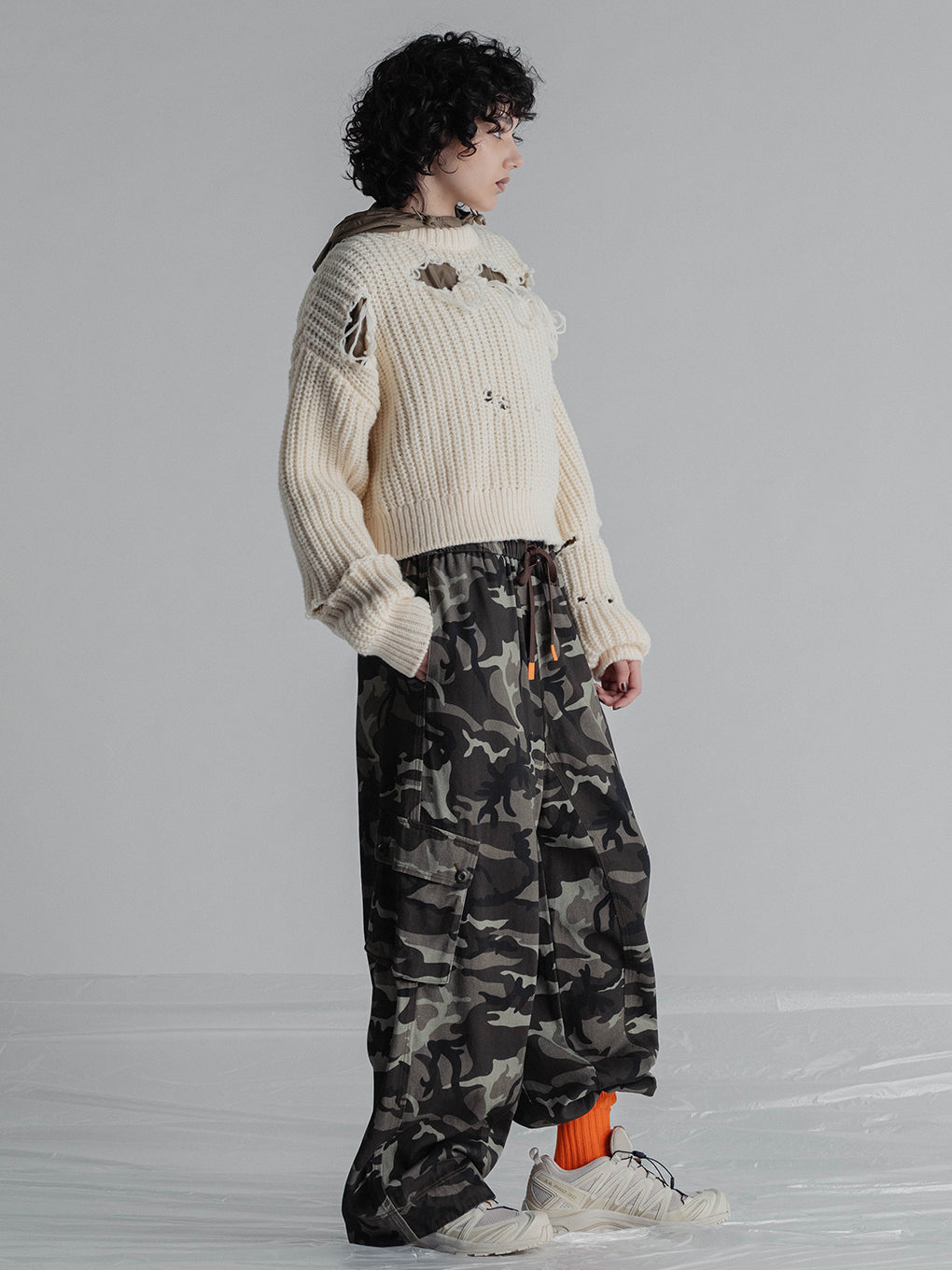 BOROBORO KNIT PULLOVER