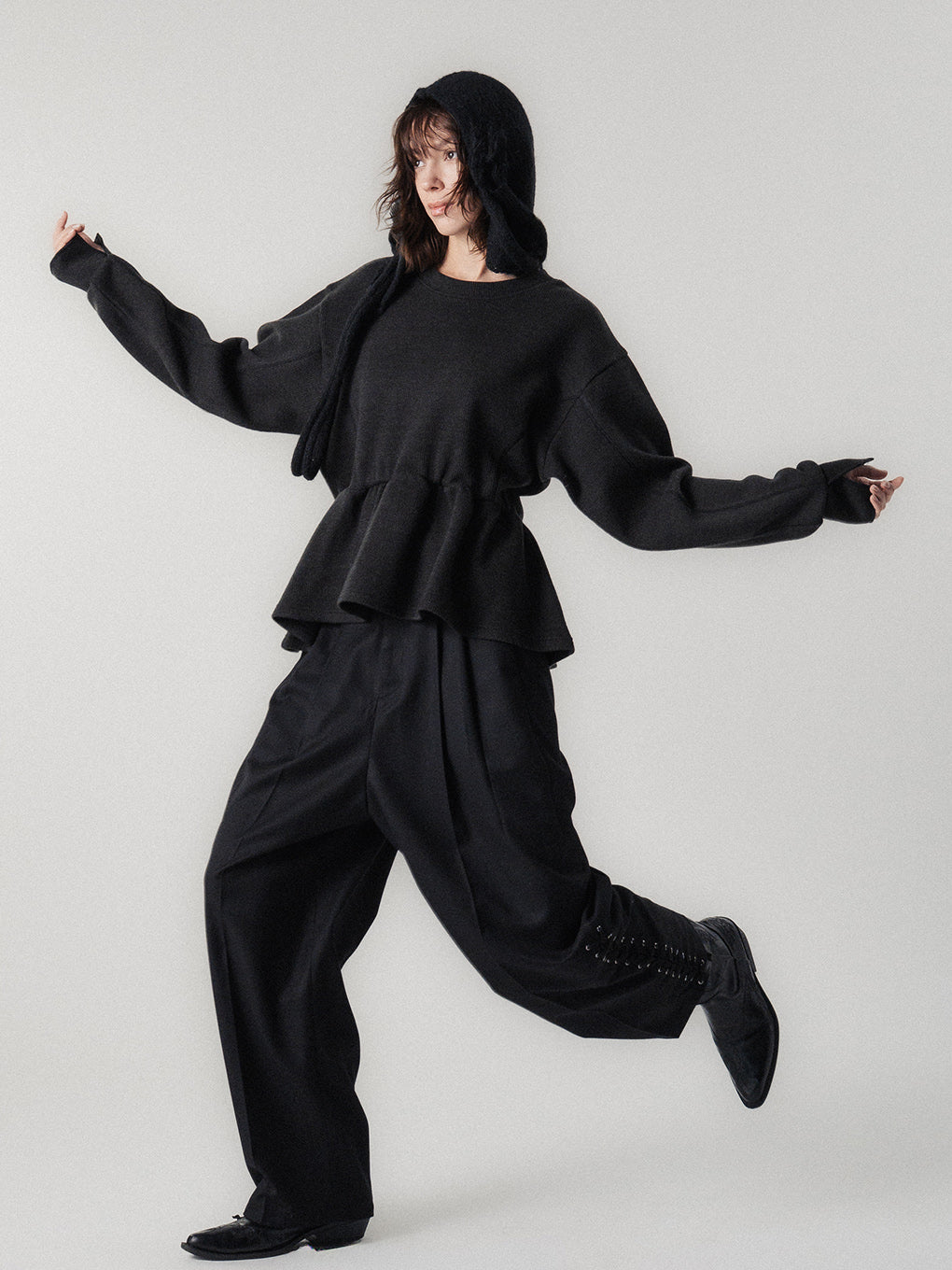 COZY CUTSEW STRAIGHT PANTS