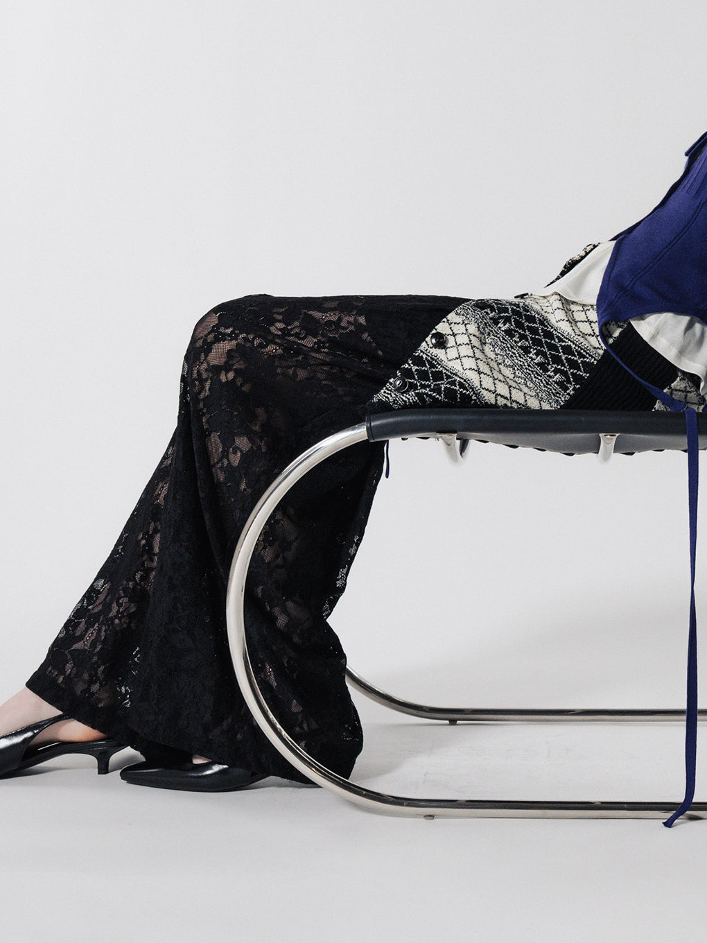 LACE WIDE PANTS