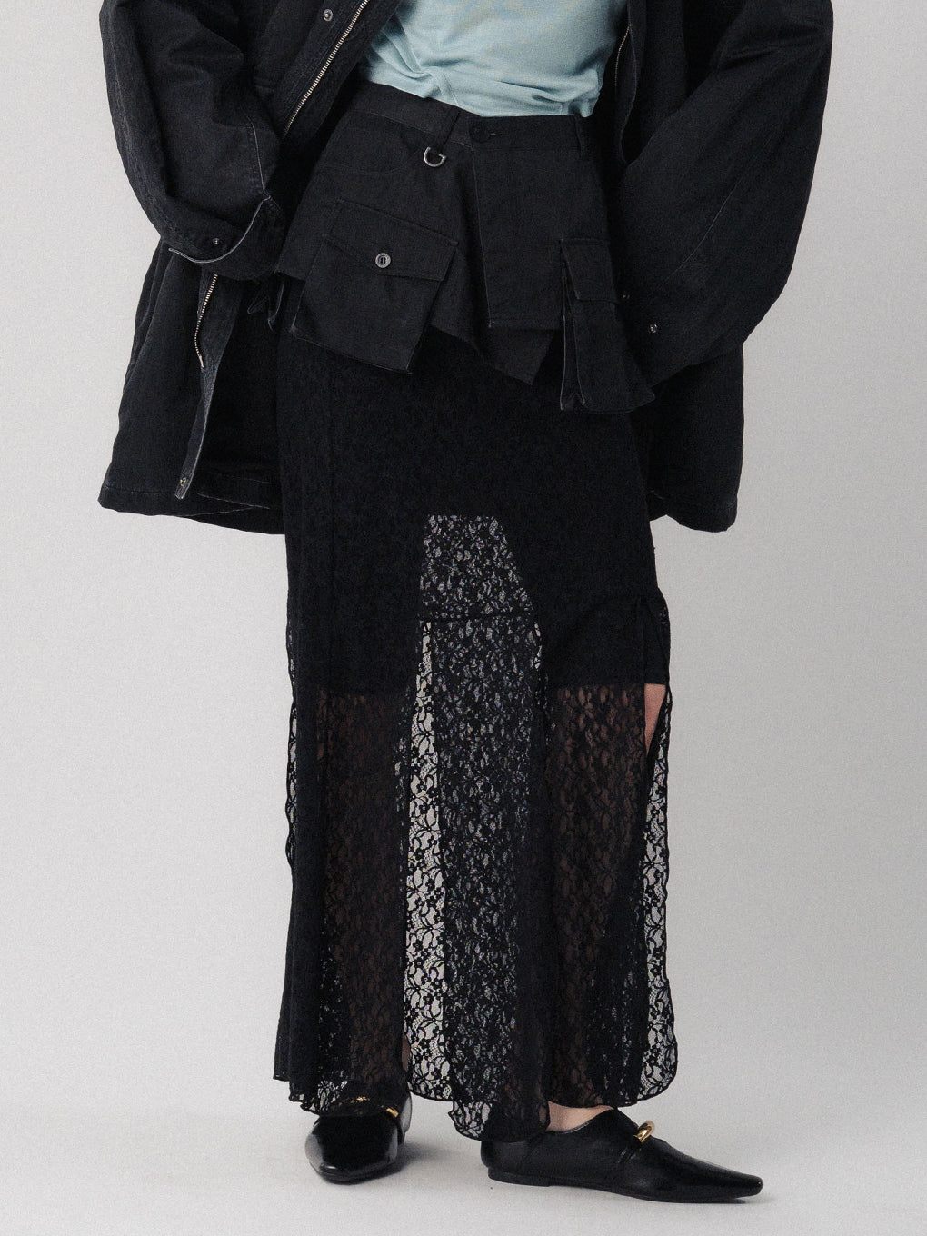 PIGMENT DYE UTILITY APRON