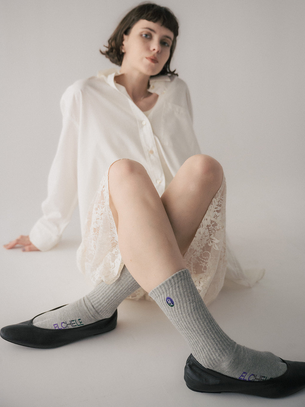 ELCHELE RIB SOCKS