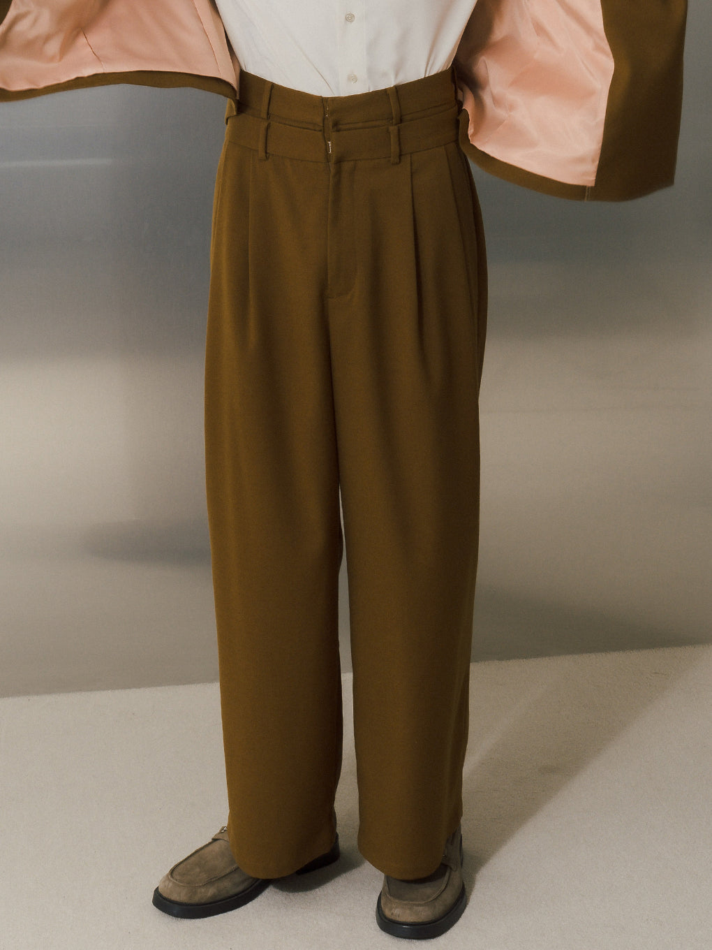 DOUBLE WAIST PANTS