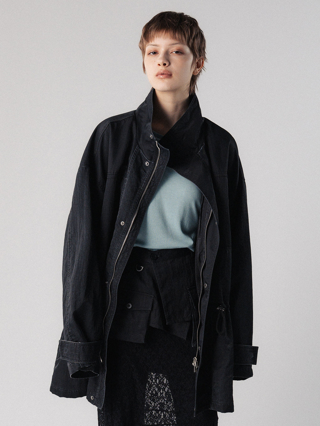 PIGMENT DYE M-65 JACKET