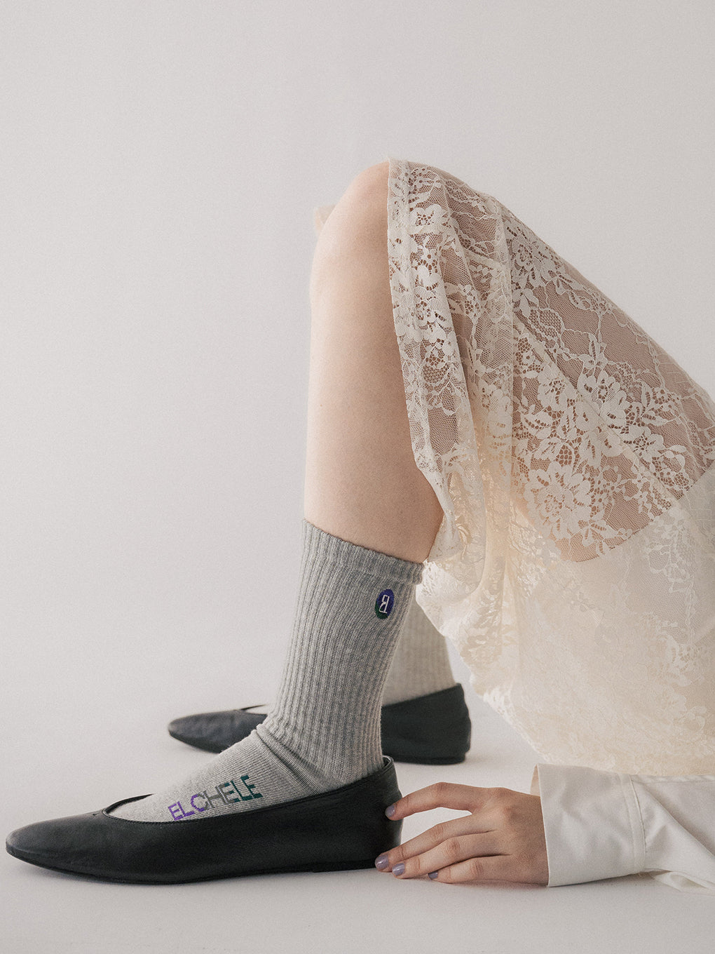 ELCHELE RIB SOCKS