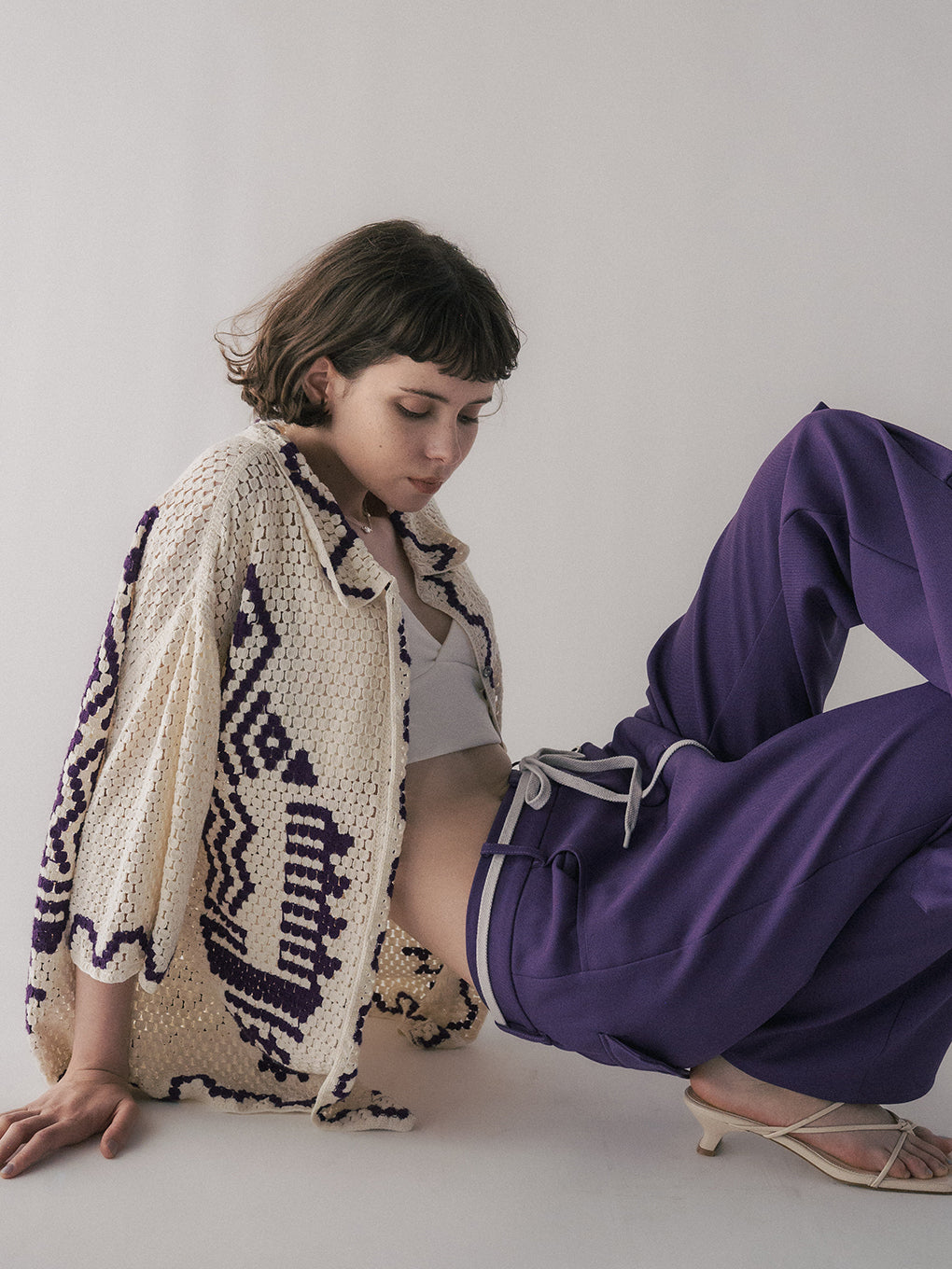 LOW WAIST CARGO PANTS