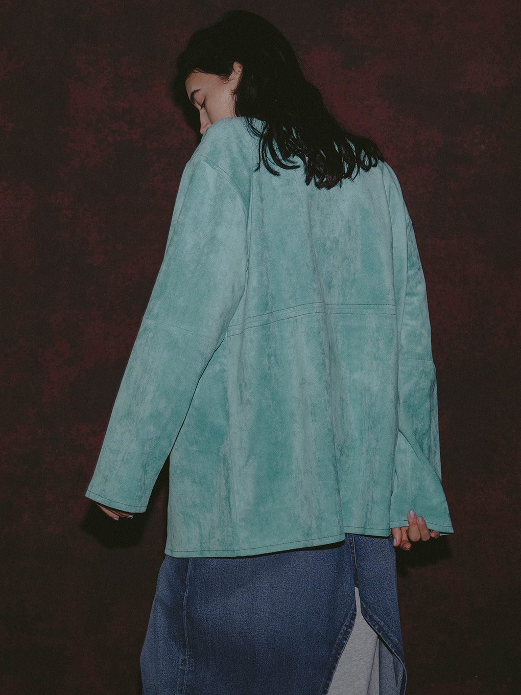 #2 SYNTHETIC SUEDE SHIRT