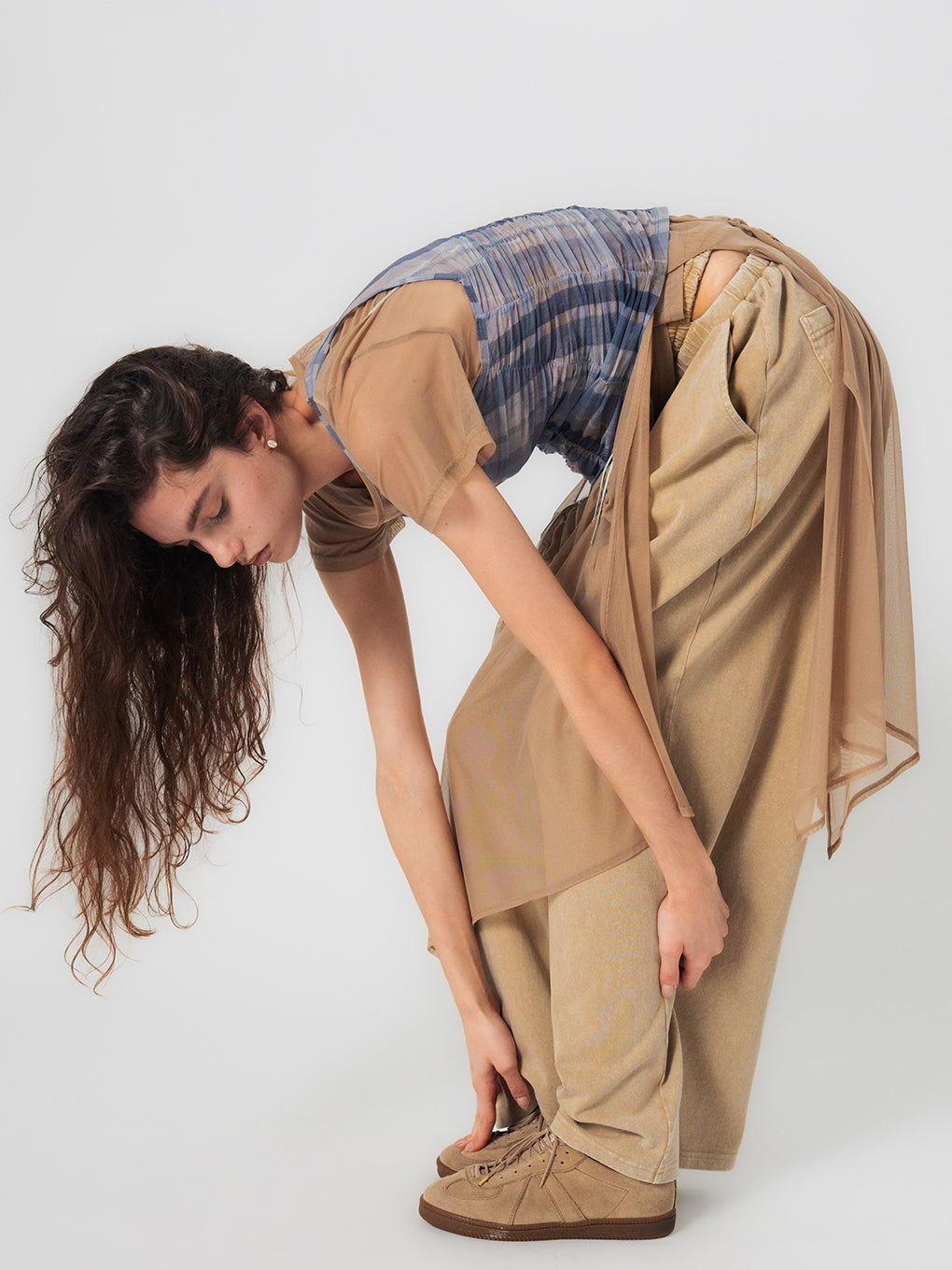 PIGMENT WAIST SLIT PANTS