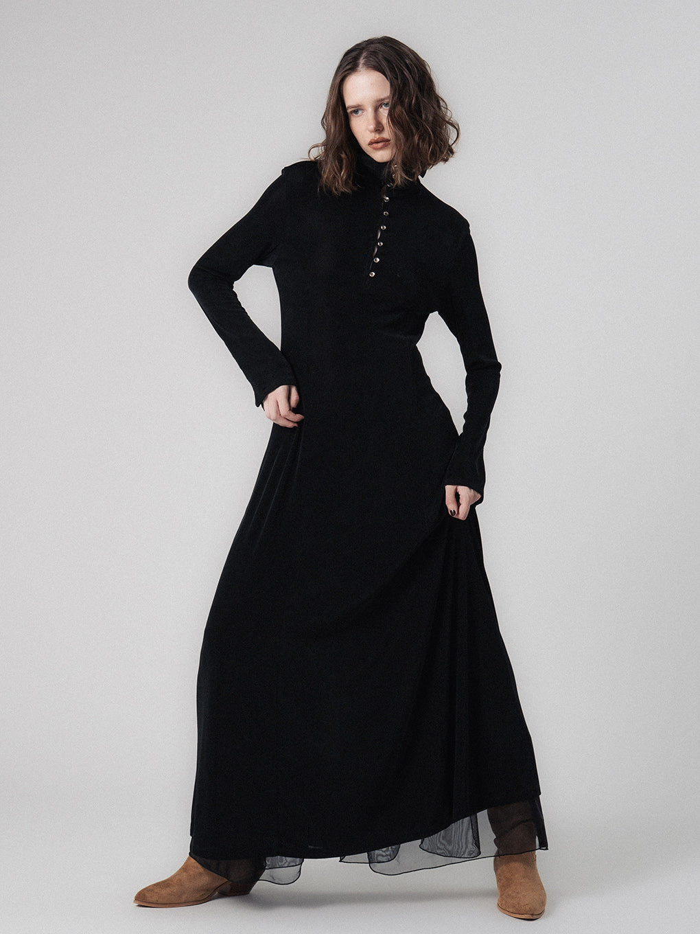 ワンピース ELCHELE MELLOW RIB SHIFT OP MELLOW RIB SHIFT OP