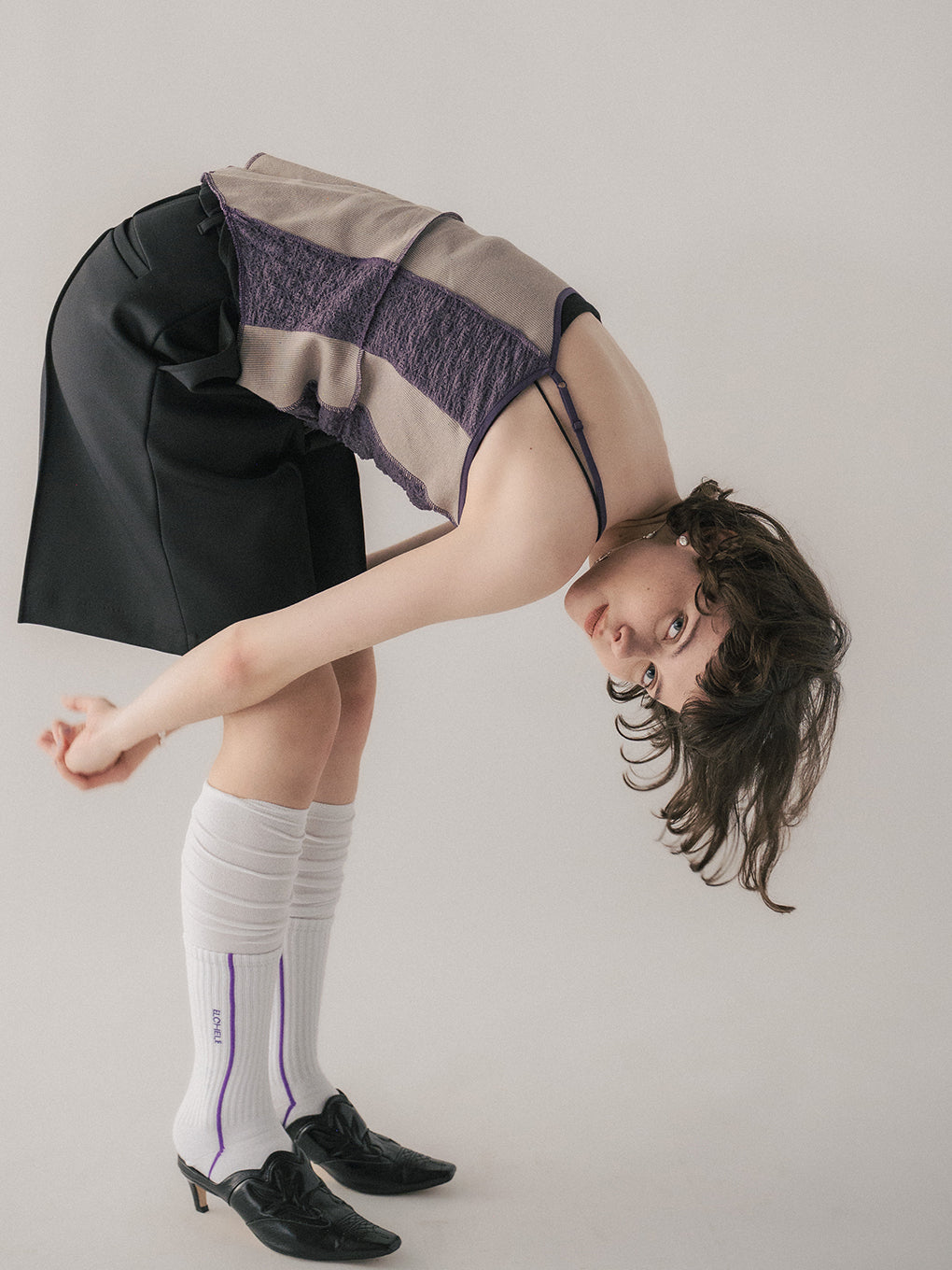 ELCHELE RIB SOCKS