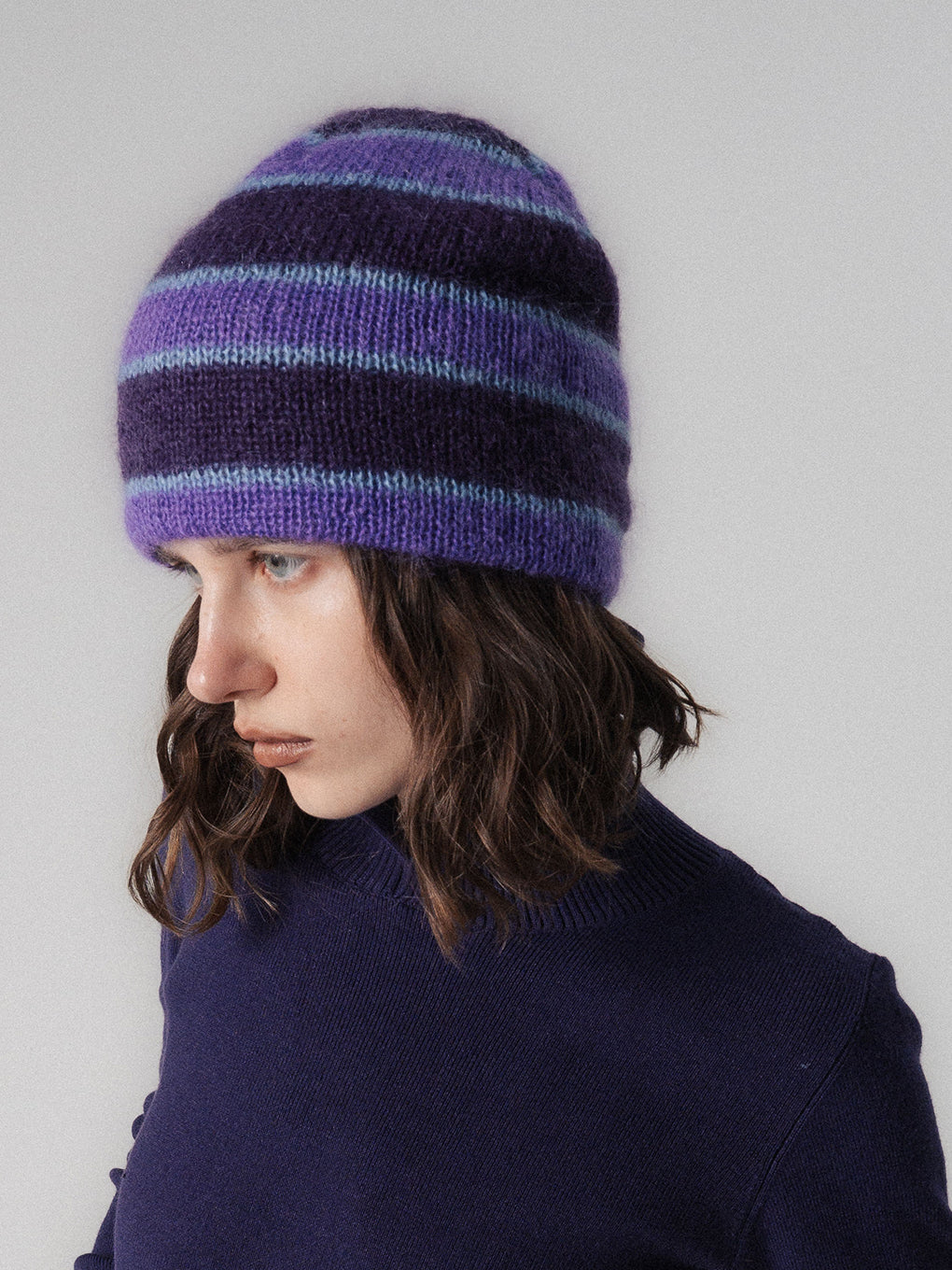 MOHAIR KNIT CAP