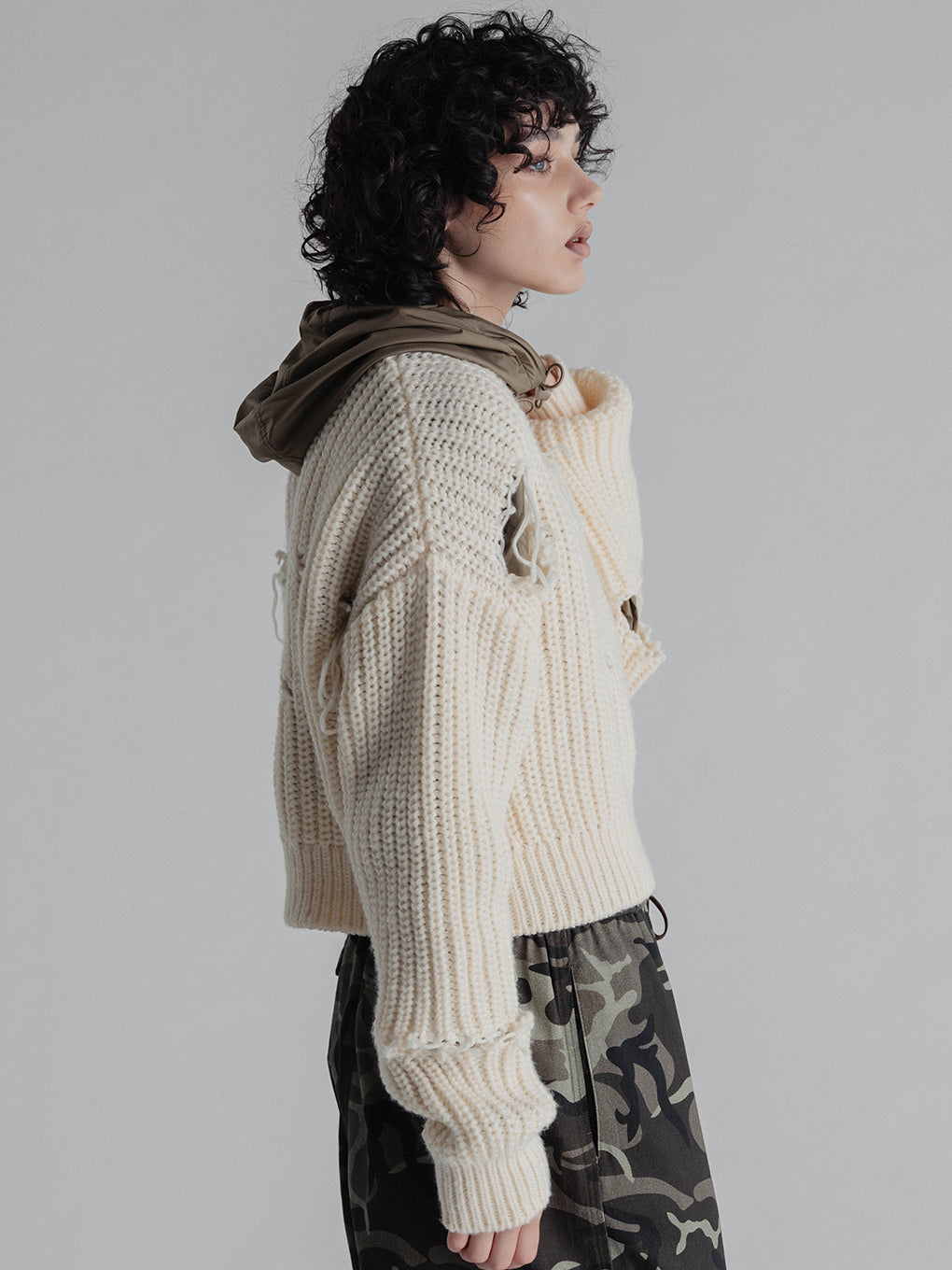 BOROBORO KNIT PULLOVER