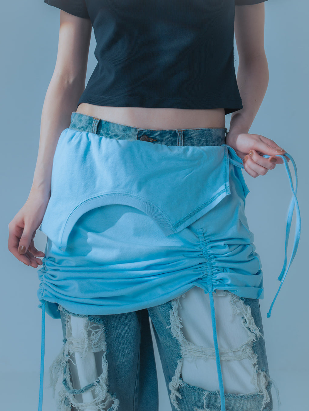 TEE TURN BACK SKIRT