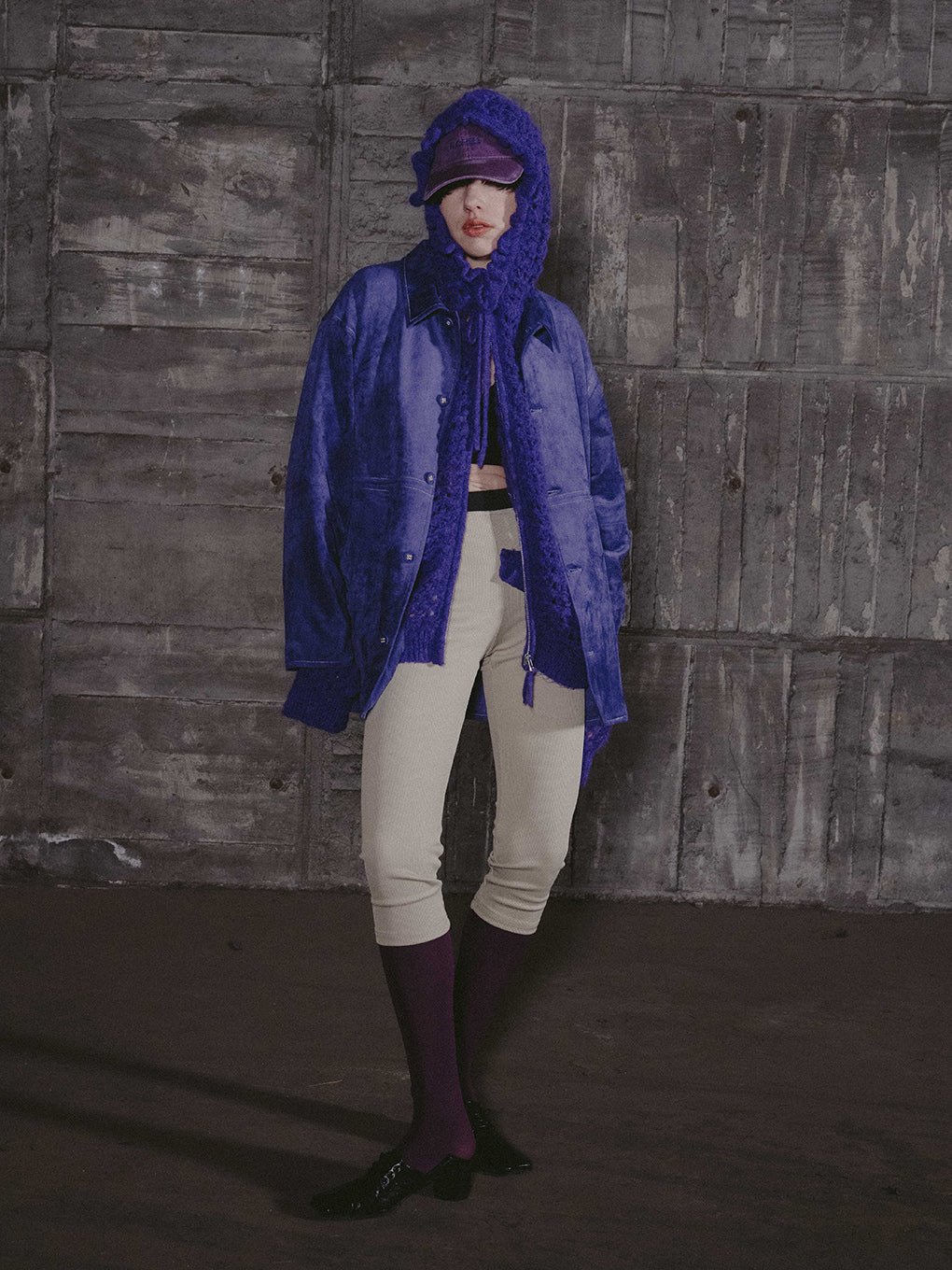 SYNTHETIC SUEDE SHIRT