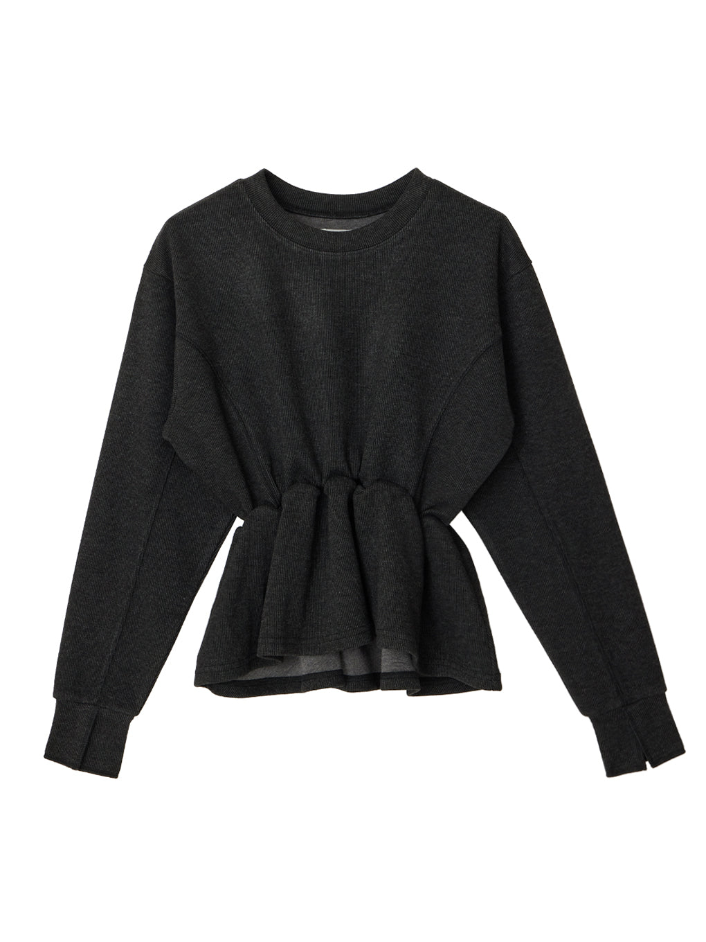 COZY CUTSEW PEPLUM TOP