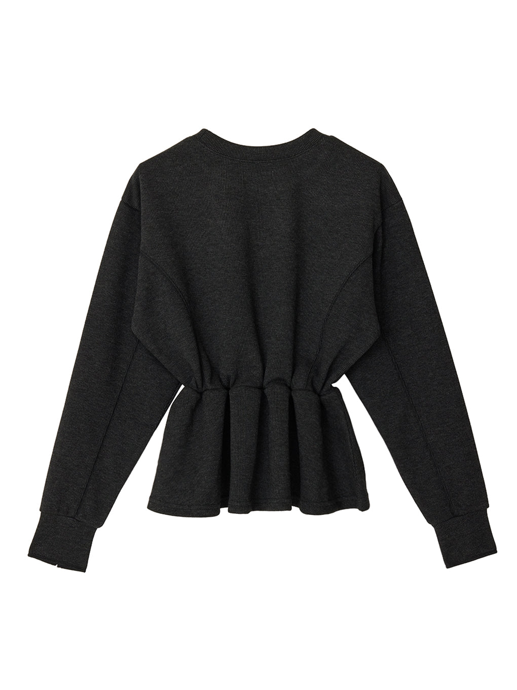 COZY CUTSEW PEPLUM TOP