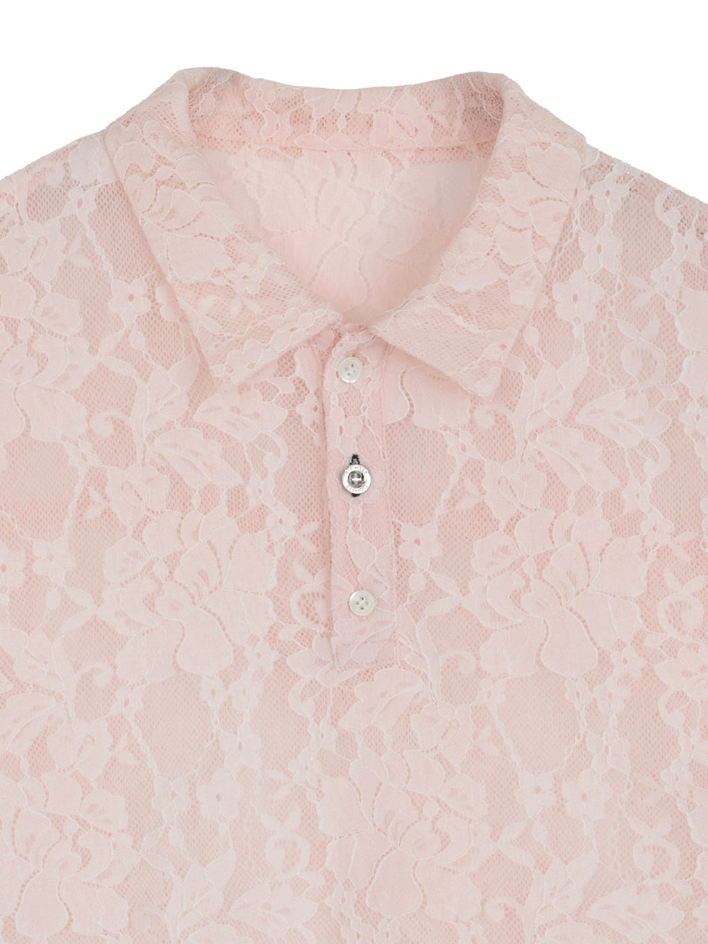 LACE POLO SHIRT