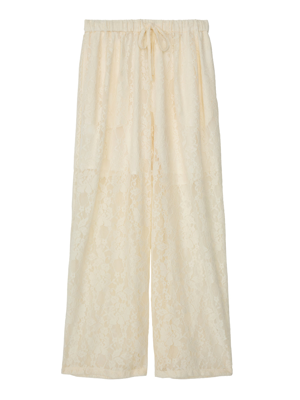 LACE WIDE PANTS