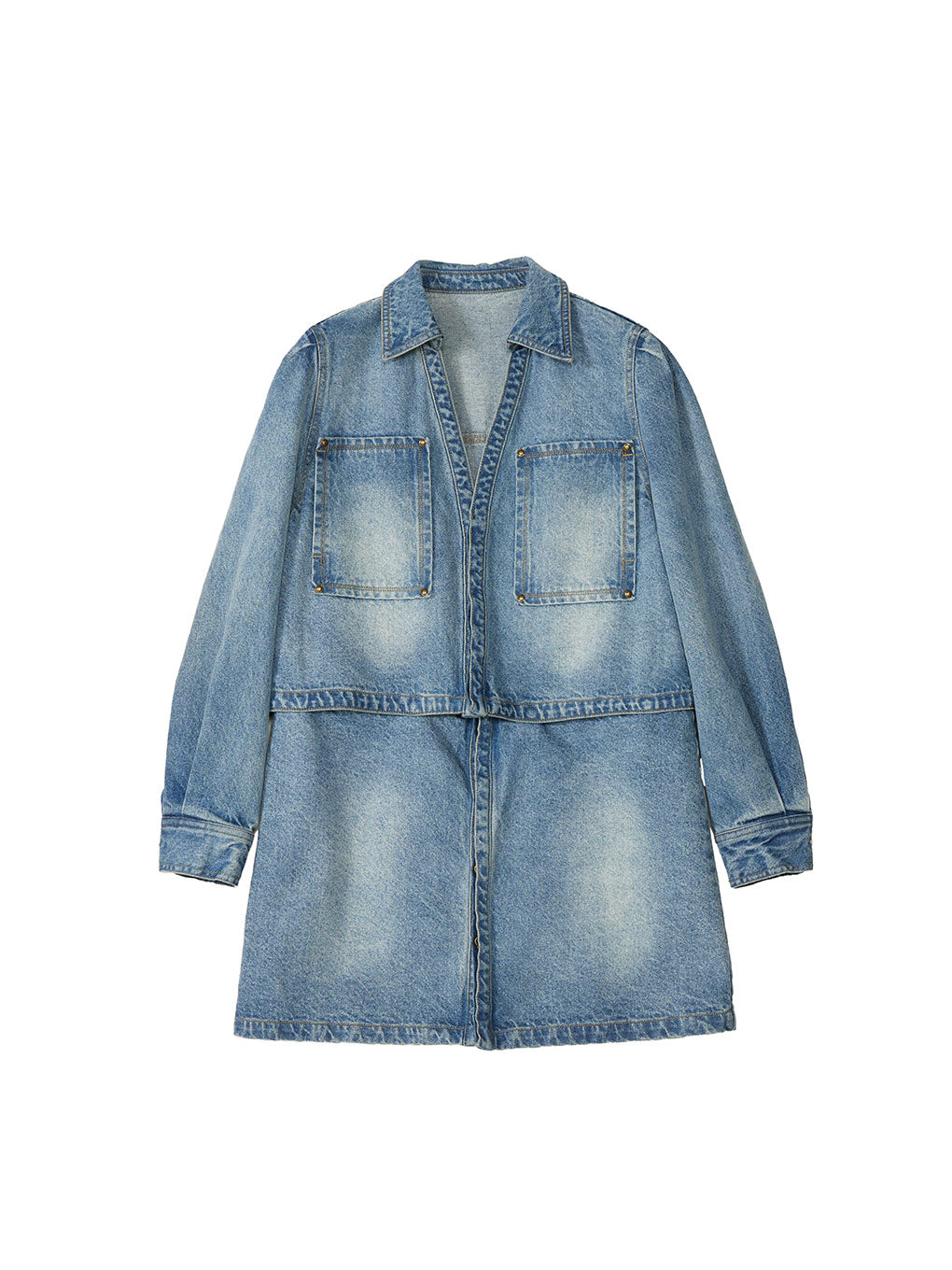 SEPARATE DENIM TUNIC