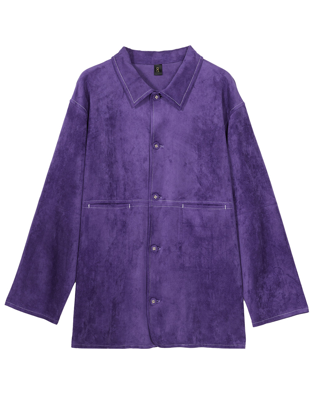 SYNTHETIC SUEDE SHIRT