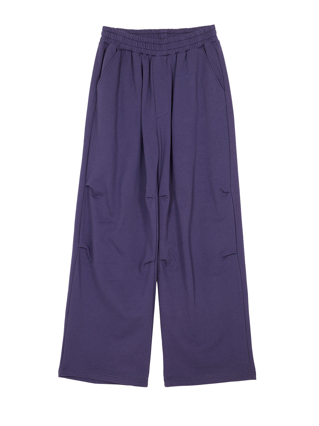 FRENCH TERRY WIDE PANTS