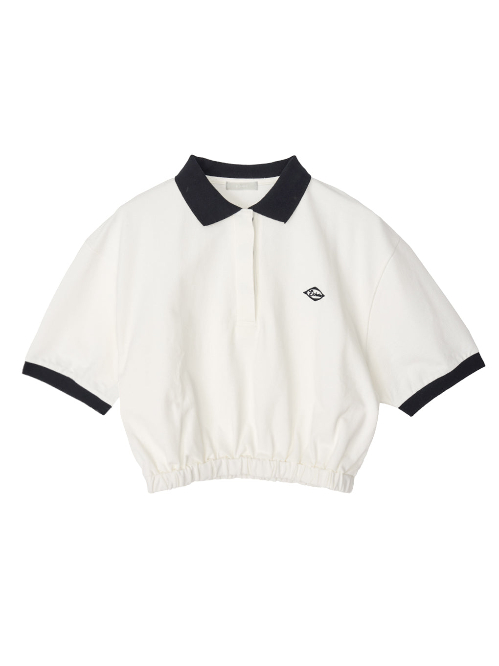 CROPPED POLO TEE