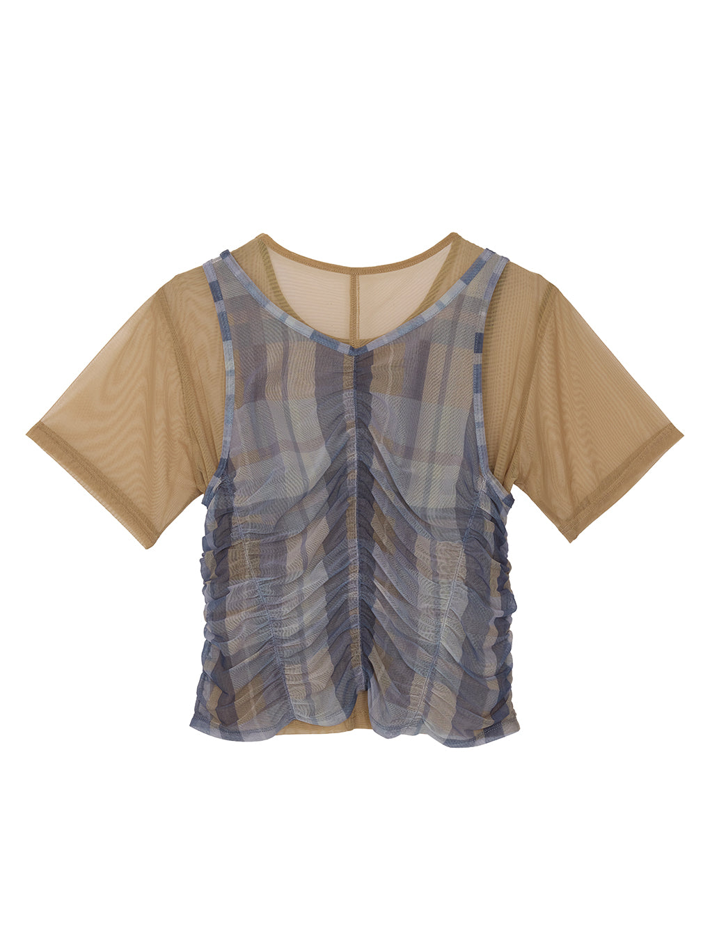 FILMY SHIRRING TOP